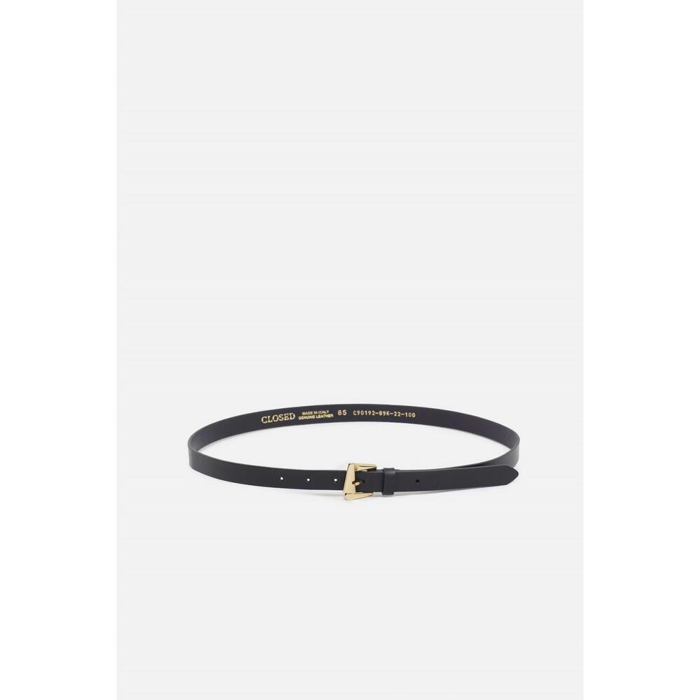 NEW CLOSED women's italian leather belt in black